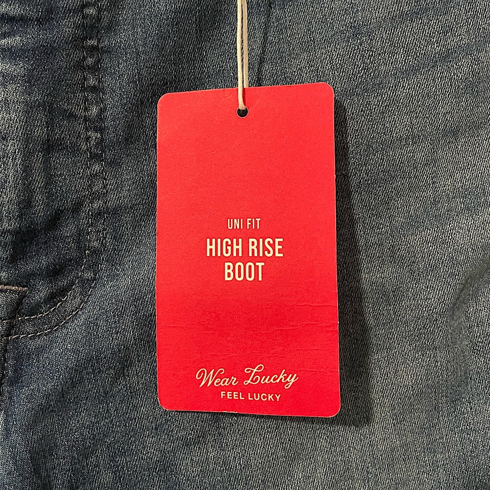 Lucky Brand, Size 4, Denim, High Rise Boot Jean, NWT - Picture 4 of 4